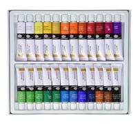 Gouache Acrylic Paints 12ml 24/Pkg-Assorted Colors