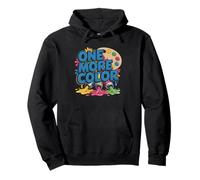 Gouache Color Mixing Hobby Palette Paint Humor Pullover Hoodie