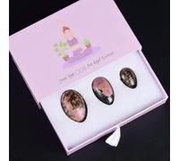 Gouache Stone Massage Ball Yoni Egg Set Natural Rose Quartz Kegel Exercise Jade Egg Muscle Tighten Jade Massager-Rhodonite