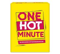 Gouda Games One Hot Minute - 60 Seconds of Pandemonium for Adults, Hilarious, Fast-paced, and Quick Thinking Card Game for Game Night, Parties, & Gatherings, 2-5 Players, Ages 18+