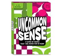 Gouda Games Uncommon Sense - Fast, Hilarious Guessing Party Game, Quick-Thinking Word Fun for Adults, Teens & Families, Perfect for Game Nights, Ages 10 and Up, 4-20 Players