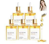 Gouda Silk Body Oil,Magic Luxury Body Oil,Multi-Purpose Silk Bodys Perfume Oils,Magic Luxury Gloss Treatment,All-Over Firming Care,Daily Moisturizing Treatment,Moisturizing Gloss Remedy (5 PCS)