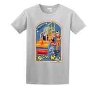 GOUDIDAO Men's Everybody's Doing The Spider-Walk! Cotton T Shirt Grey XXL