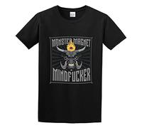 GOUDIDAO Men's Monster Magnet Mindfucker Cotton T Shirt Black XL