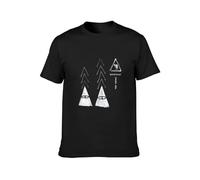 GOUDIDAO Men's Sigur ROS Rafstraumur Cotton T Shirt Black XXL