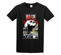 GOUDIDAO Men's W.A.S.P. The Headless Children'89 Wasp Heavy Metal Band RATT T-Shirts Black S