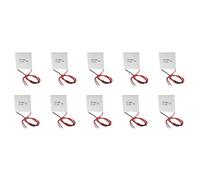 Goufride 10Pcs 40X40mm Thermoelectric Power Generator SP1848-27145 Peltier TEG Module