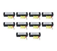 Goufride 10X 100/1000M POE IP Camera Network POE Switch RJ45 & POE Surge Protector Protection Device Arrester SPD 1000M