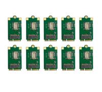 Goufride 10X 4G 5G M.2 to Pcie Adapter NGFF to Mini Pci-E Adapter Board with SIM Card Slot for L860- DW5820E DW5816E EM7455