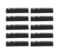Goufride 10X Black XL 4-Str Slot Nut PT-1200-00