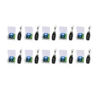 Goufride 10X DC 12V Single Channel Relay Module Universal Wireless Switch Relay Receiver + 2 CH Remote Controller