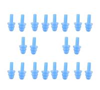 Goufride 10X Pair Swimming Dive Flexible Silicone Ear Plugs Earplug Blue