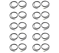 Goufride 10X X+Y Synchronous Belt -6mm x 765mm+Y 720mm Closed-Loop Timing Belt Terminal for Creatity 3 3D Printer