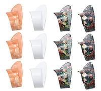 Goufride 12 Pieces Thumb Finger Guitar Pick Celluloid Mediator Thumbpick for Acoustic Electric Guitarra Thickness