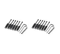 Goufride 12Pcs Metal Guitar Locked String Saddles for Floyd-Rose Tremolo Bridge Parts
