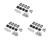 Goufride 12Pcs Trailer Towing Buckle Tow Shackle Hook for 1/10 RC Rock Crawler Axial SCX10 TRX4 D110 RC Car Truck