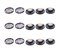Goufride 15 Pieces 8 Ohm 0.25 W 29 mm Magnetic Closure Speaker for Electric Toy