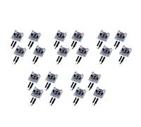 Goufride 20-Piece Set 5mm LED Flash DIY Kit Electronic Kit PCB Circuit Welding Skills Learning Training Kit