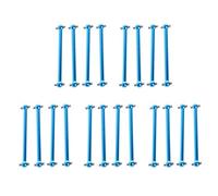 Goufride 20Pcs for A979 Parts Upgrade F/R Metal Dogbone A959-07 for A949 A959 A969 K929 E18 Spino 1:18 RC Car