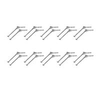 Goufride 20Pcs Metal Front Drive Shaft CVD 0090 for 12428 12423 1/12 RC Car Crawler Short Course Truck Upgrade Parts
