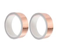 Goufride 2Pcs 30mm X10M Copper Foil Tape Adhesive Shielding Guitar Snail Barrier Tool