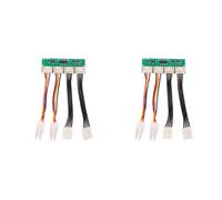 Goufride 2X 12V 4-in-1 Square 4Pin Fan Simulator Emulator Special for Antminer S19k Pro Fan Spoofer Dummer