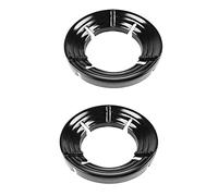 Goufride 2X 4 Opening Gas Stove Energy Saving Cover Windproof Disk Fire Reflection Windproof Windshield Bracket Accessories