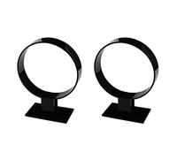 Goufride 2X Acrylic Headband Holder, Hair Accessories, Headband Display Stand, Jewelry Holder Black