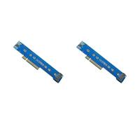 Goufride 2X Adapter Card for 1U Chassis PCIe 3.0 4.0 X8 to 2 Pcs NVMe M.2 NGFF SSD Splitter Card Adapter Card