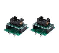 Goufride 2X Andk Tsop48 Nand Adapter Only for Minipro Tl866Ii Plus Programmer for Nand Flash Chips Tsop48 Adapter Socket