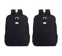 Goufride 2X Barber Carrying Case for Barber Styling Tools Accessories Large Capacity Storage Backpack Travel Shoulders Bag