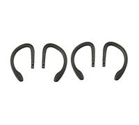 Goufride 2X EarHook Replacement Earbud Tip Wireless Sports Headphone Loop Clip Ear Hooks Repair Parts for 3 PB3 Black
