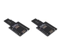 Goufride 2X EMMC to USD Board EMMC to USB (MicroSD) Adapter Board MicroSD EMMC Modules for ROCK PI 4A/4B