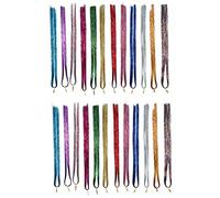 Goufride 2X Hair Tinsel Strands with Tools 12 Colors Hair Tinsel Strands Kit, Hair Extensions Glitter Shiny Silk Tinsel