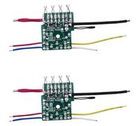 Goufride 2X LB2X4020 Li-Ion Battery Charging Protection Circuit Board PCB for Black 20V Power Tools