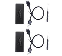 Goufride 2X M.2 Ssd to USB 3.0 External Ssd Reader Converter Adapter Enclosure with Uasp