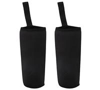 Goufride 2X Neoprene Cup Thermal Insulation Cup Cover Water Bottle Cover Holder 360Ml - 550Ml （550Ml Black）