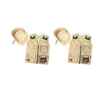 Goufride 2X Outdoor Adventure Kit,Young Kid's Khaki Cargo Vest and Hat Comfortable and Explorer Costume Role Play Toy