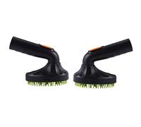 Goufride 2X Pet Grooming Brush Loose Puppy Hair Cat Vacuum Cleaner Nozzle Cleaning Black + Green