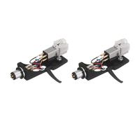 Goufride 2X Stylus with Turntable Headshell 4 Pin Contacts for Phonograph Turntable Gramophone LP Vinyl Needle