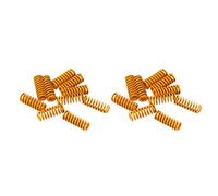 Goufride 3D Printer Heat Bed Leveling Spring 8X20mm Compression Yellow for 2 3 Pro -10S PRO Hotbed (20 Pcs)