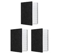 Goufride 3X 216 Colors Nail Tips Display Book DIY Nail Art Showing Shelf Gel Color Card Chart Painting Display Board Black