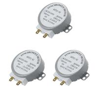 Goufride 3X AC 220-240V 50/60Hz 5/6RPM 4W Turntable Synchronous Motor for Miniwave Oven