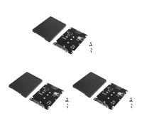 Goufride 3X Black B + M Key Socket 2 M.2 NGFF () SSD to 2.5 Adapter Card with Case