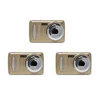 Goufride 3X Digital Camera,Portable Cameras 16 Million HD Pixel Compact Home Digital Camera for Kids Teens Seniors Golden