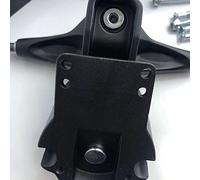 Goufride 3X for Surf Skate Bracket 6 Hole Base 6.25Inch Trucks Surf Skateboard Trucks Adapter Rear Trucks,2