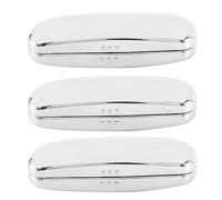 Goufride 3X Glasses Case, Aluminum Hard Shell Eyeglasses Case Striped Spectacles Box