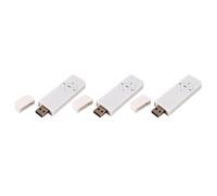 Goufride 3X Portable USB Sport U Disk Mini Mp3 Music Player Support 32GB TF Card(White)