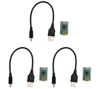 Goufride 3X Teensy 2.0 USB AVR Development Board ATMEGA32U4 Expansion Board with Data Cable for