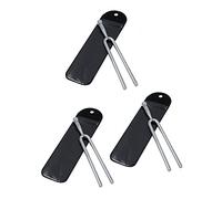 Goufride 3X Tuning Fork with Soft Shell Case, Standard A 440 Hz
